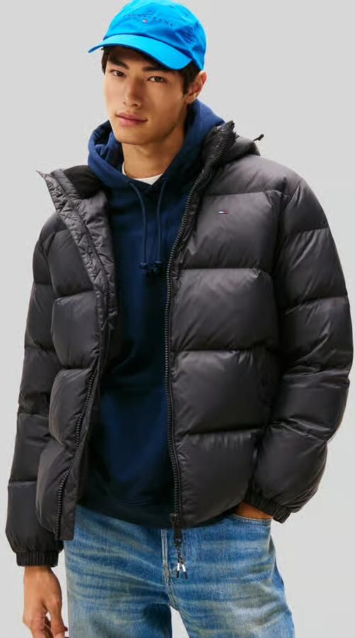 TOMMY JEANS Gewatteerde jas TJM ESSENTIAL DOWN JACKET EXT Winterjas Outdoorjas Gevoerd 2 in 1 jas afneembare capuchon - Foto 15