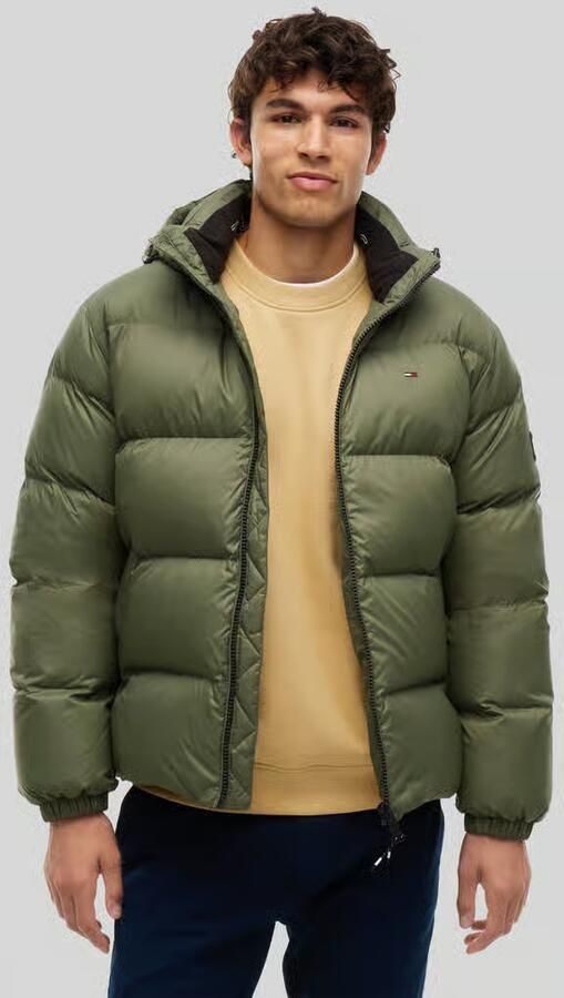 TOMMY JEANS Heren Jassen Tjm Essential Down Jacket Ext Groen - Foto 3