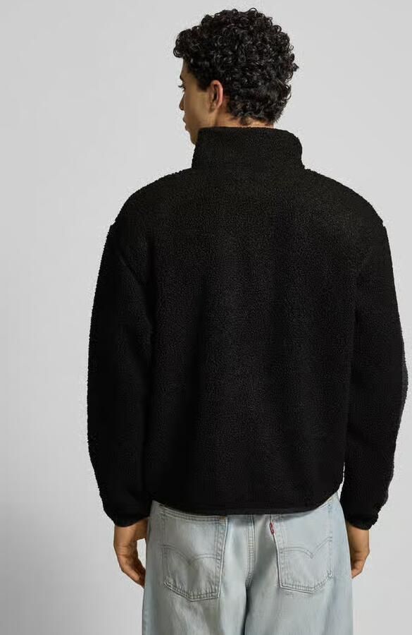 Tommy Jeans Relaxed fit fleecejack in teddyfleece-look - Foto 4