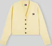 Tommy Jeans relaxed fit gebreid jack met alpaca- en met wol