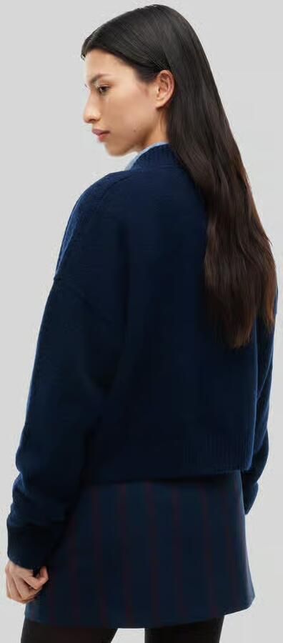 Tommy Jeans relaxed fit gebreid jack met alpaca- en met wol - Foto 3