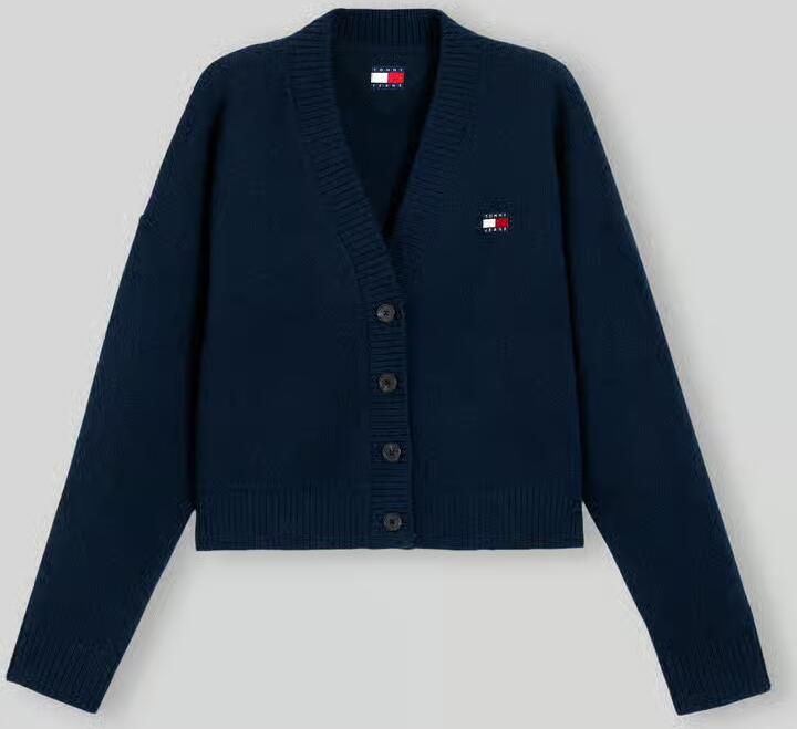 Tommy Jeans relaxed fit gebreid jack met alpaca- en met wol - Foto 2