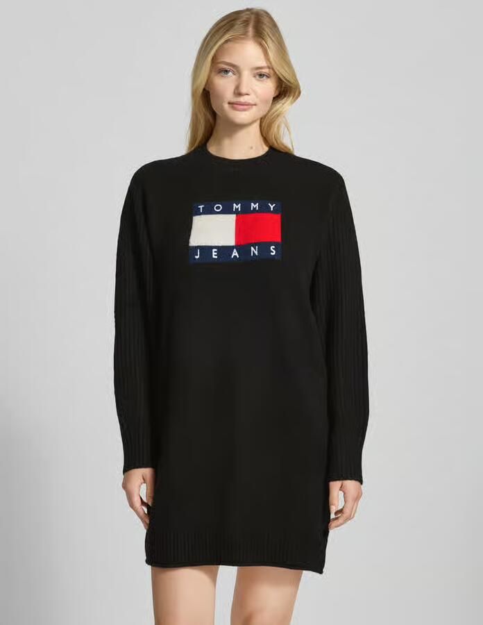 TOMMY JEANS Gebreide jurk TJW FLAG SWEATER DRESS EXT - Foto 2