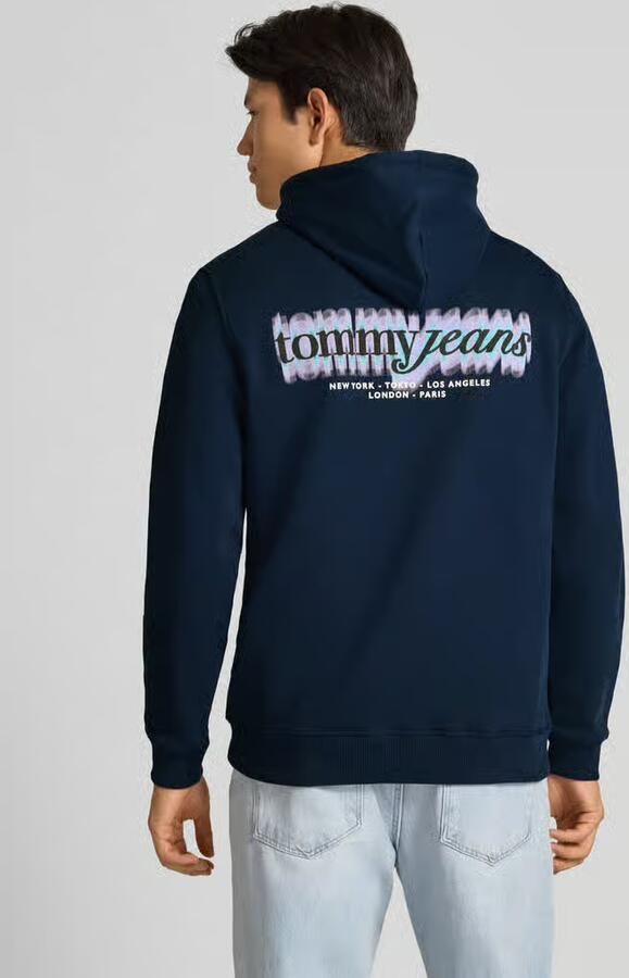 Tommy Jeans Relaxed fit hoodie van puur katoen