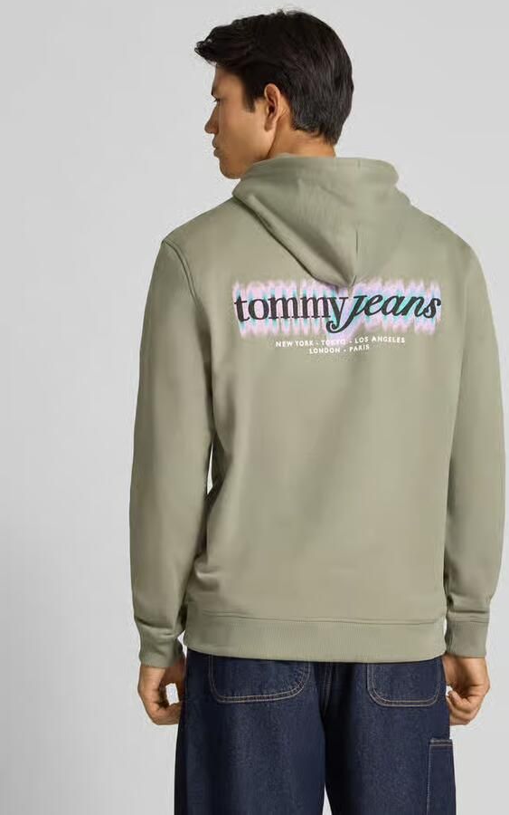 Tommy Jeans Relaxed fit hoodie van puur katoen