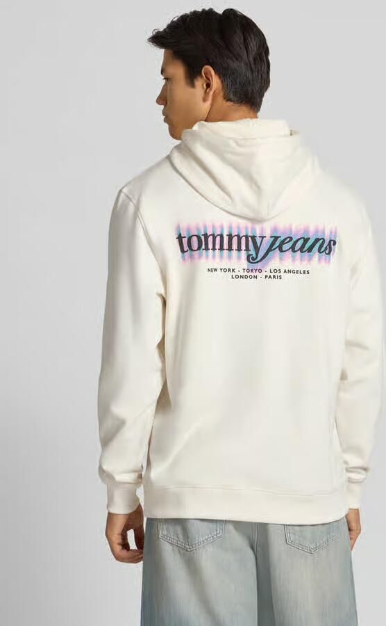 Tommy Jeans Relaxed fit hoodie van puur katoen