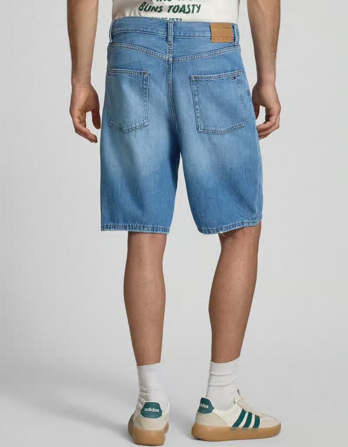 Tommy Jeans relaxed fit jeansbermuda van puur katoen - Foto 3