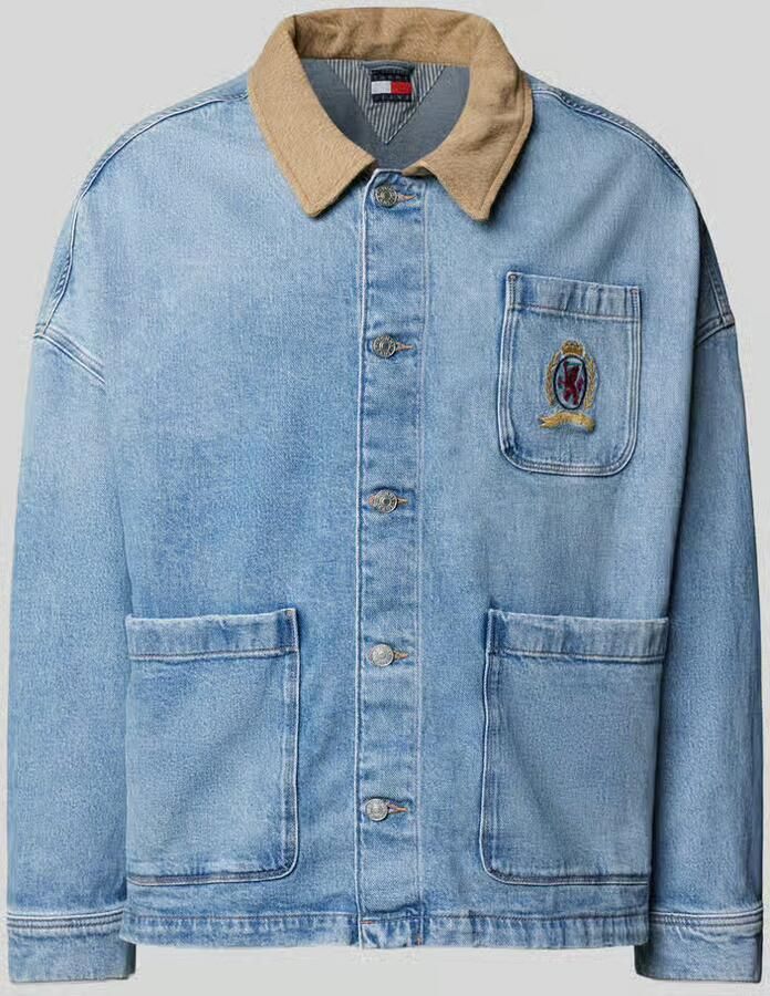 Tommy Jeans Relaxed fit jeansjack met contrasterende kraag - Foto 2