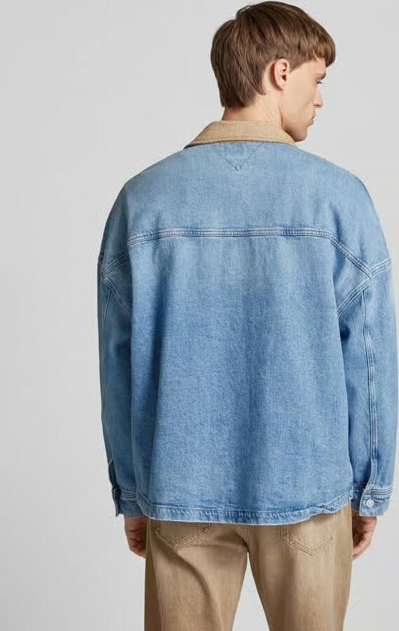 Tommy Jeans Relaxed fit jeansjack met contrasterende kraag - Foto 4