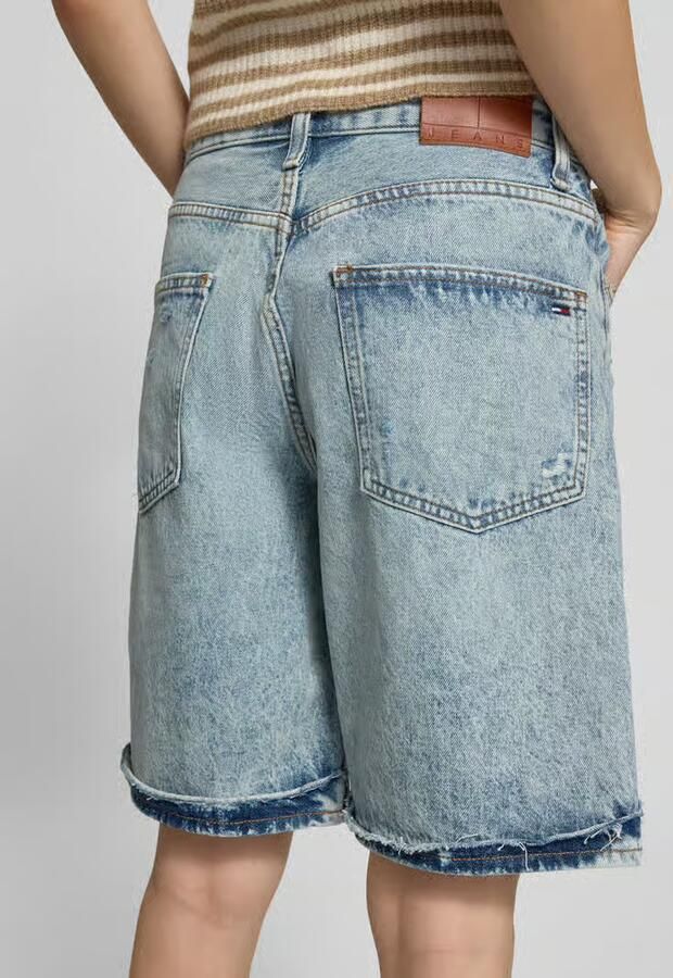 Tommy Jeans relaxed fit korte jeans van mix van katoen en lyocell - Foto 3