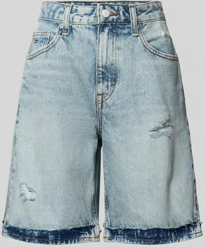 Tommy Jeans relaxed fit korte jeans van mix van katoen en lyocell - Foto 2