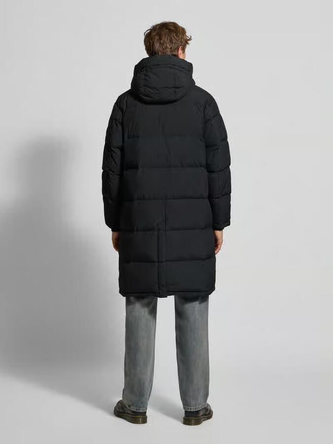 Tommy Jeans Relaxed fit lange donsjas met capuchon