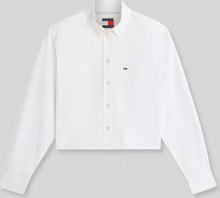 Tommy Jeans relaxed fit overhemdblouse van puur katoen - Foto 2