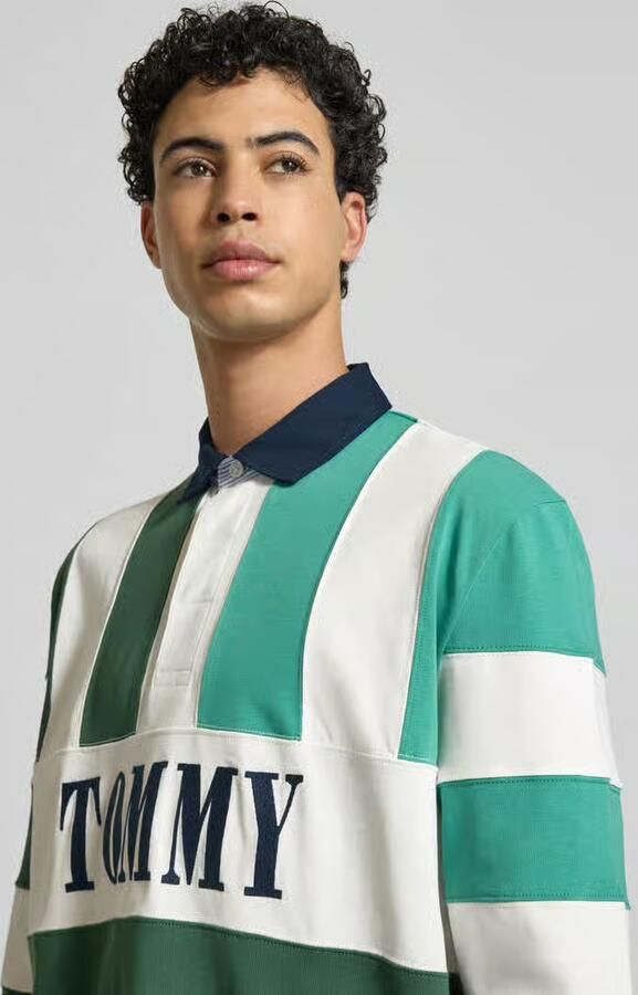 Tommy Jeans Relaxed fit poloshirt van puur katoen - Foto 2