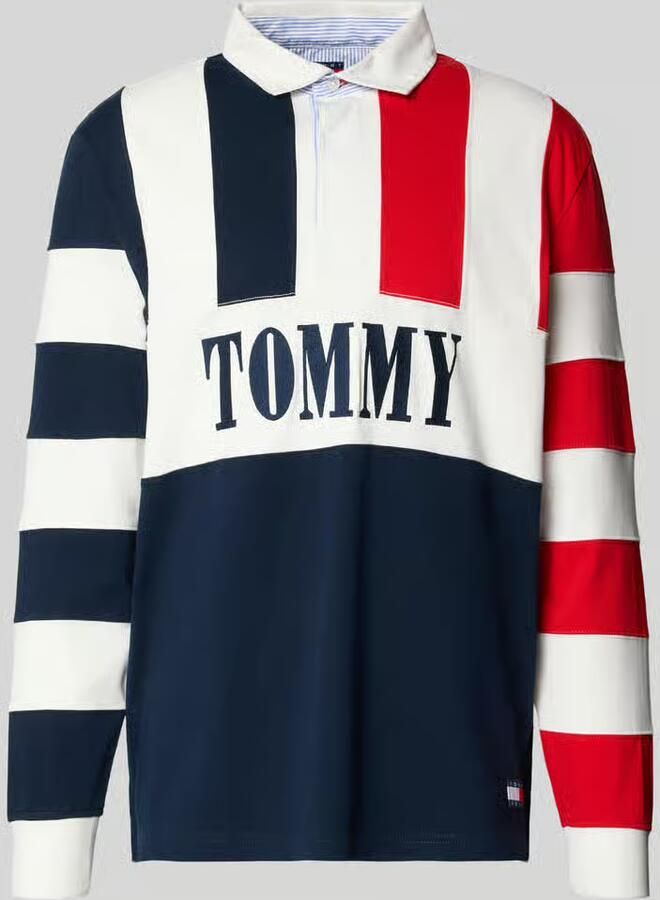 Tommy Jeans Relaxed fit poloshirt van puur katoen