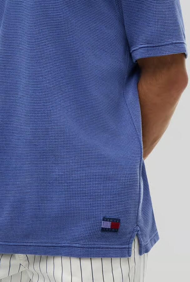 Tommy Jeans relaxed fit poloshirt van puur katoen