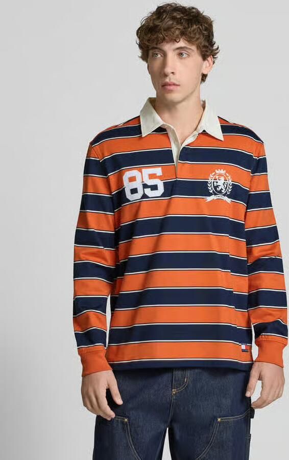 Tommy Jeans Relaxed fit poloshirt van puur katoen