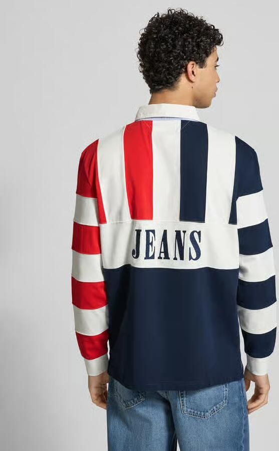 Tommy Jeans Relaxed fit Poloshirt van puur katoen - Foto 6