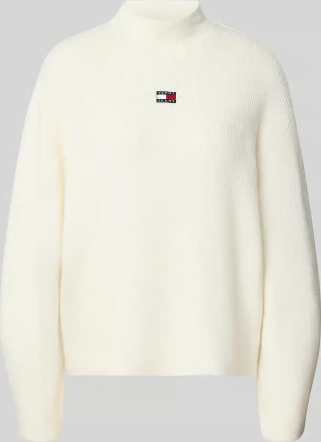 Tommy Jeans relaxed fit pullover met alpaca-aandeel