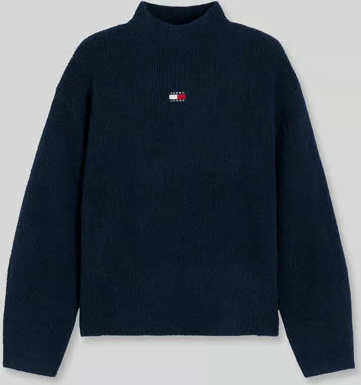 Tommy Jeans relaxed fit pullover met alpaca-aandeel