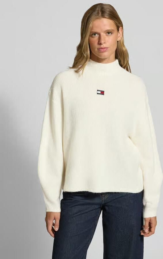 Tommy Jeans relaxed fit pullover met alpaca-aandeel - Foto 2