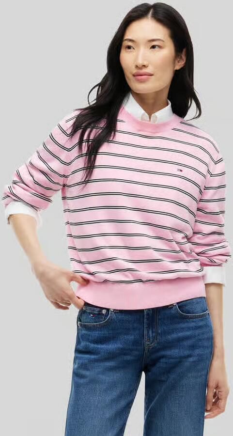 Tommy Jeans relaxed fit pullover van katoenmix - Foto 2