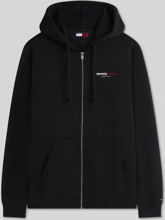 Tommy Jeans relaxed fit sweatjack van katoenmix - Foto 2