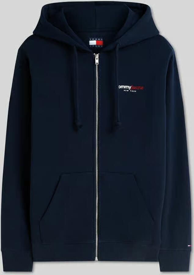 Tommy Jeans relaxed fit sweatjack van katoenmix - Foto 2