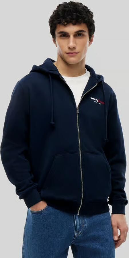 Tommy Jeans relaxed fit sweatjack van katoenmix - Foto 3