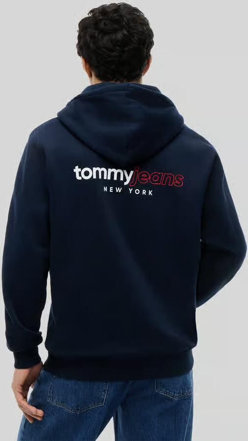 Tommy Jeans relaxed fit sweatjack van katoenmix - Foto 2