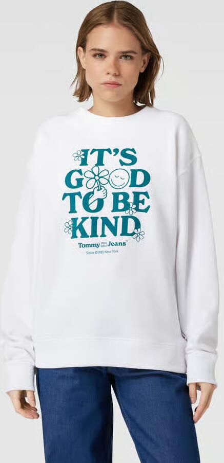 Tommy Jeans Relaxed fit sweatshirt met statementprint - Foto 3