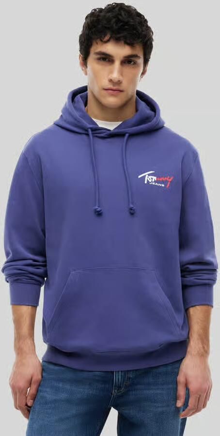 Tommy Jeans relaxed fit sweatshirt van puur katoen - Foto 4