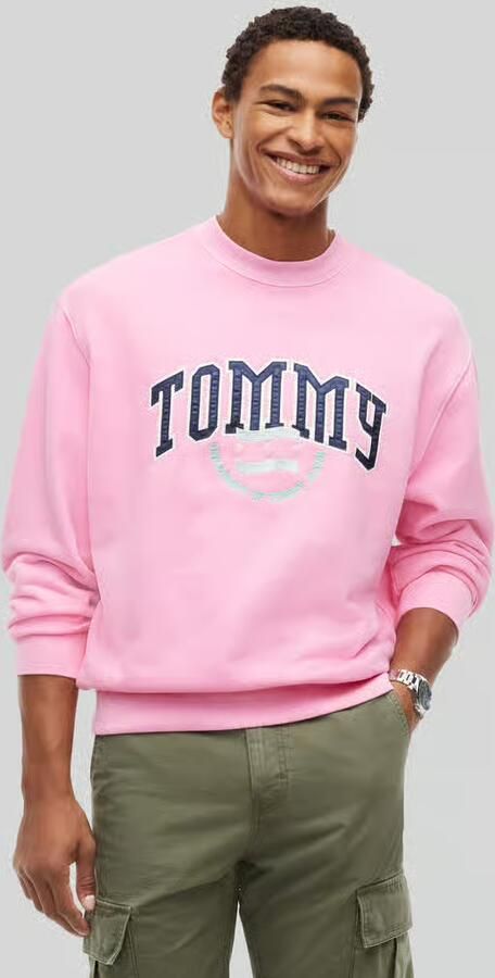 Tommy Jeans relaxed fit sweatshirt van puur katoen - Foto 2