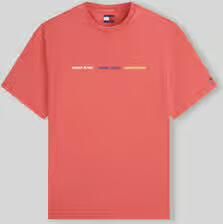 Tommy Jeans relaxed fit T-shirt van puur katoen