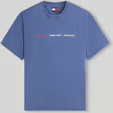 Tommy Jeans relaxed fit T-shirt van puur katoen