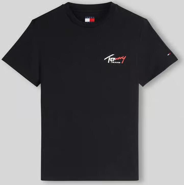Tommy Hilfiger Slim Sign Chest Logo Shirt Heren - Foto 3