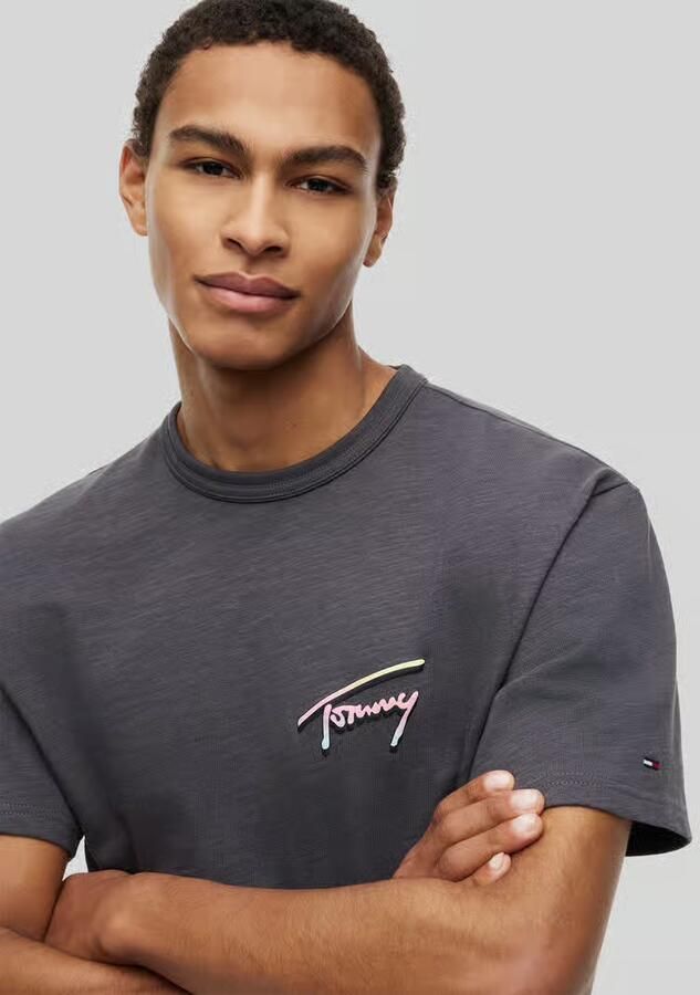 Tommy Jeans relaxed fit T-shirt van puur katoen