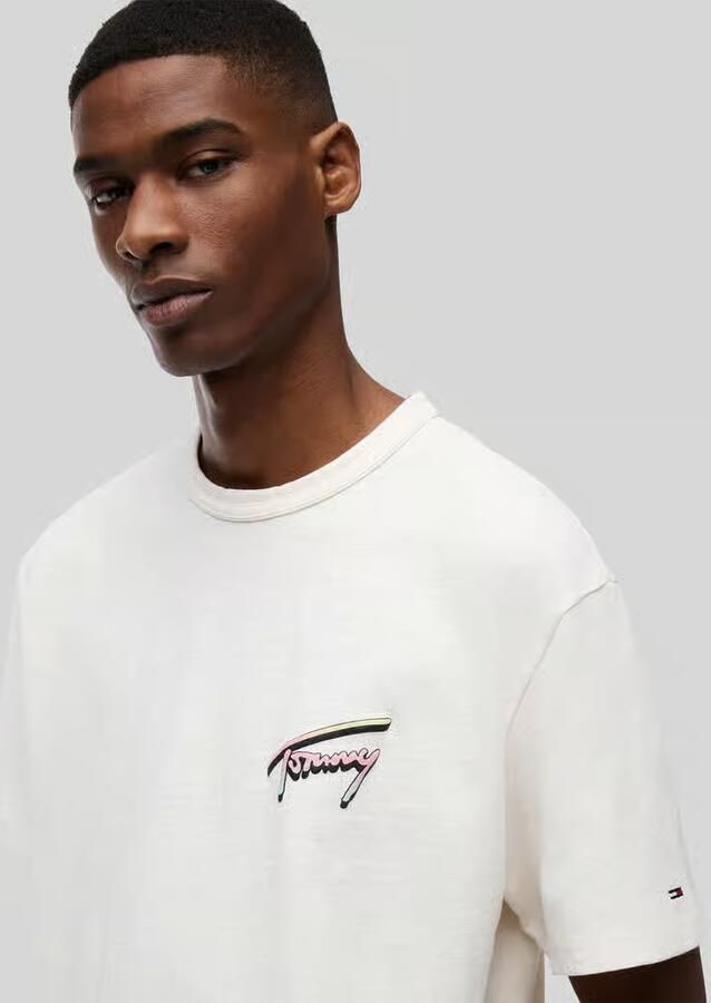 Tommy Jeans relaxed fit T-shirt van puur katoen - Foto 4