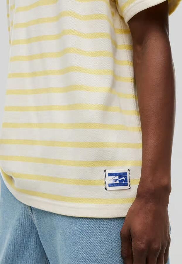 Tommy Jeans relaxed fit T-shirt van puur katoen