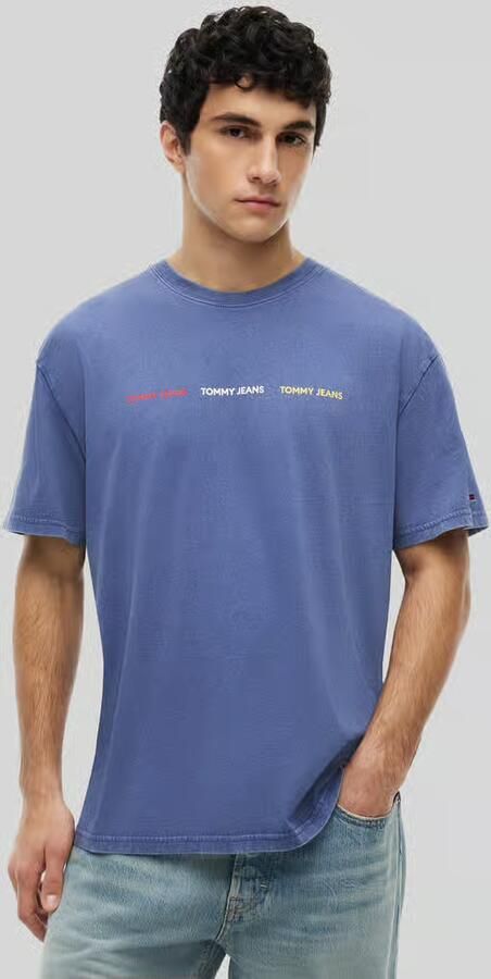 Tommy Jeans relaxed fit T-shirt van puur katoen - Foto 2
