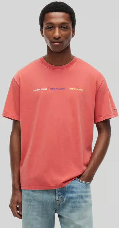 Tommy Jeans relaxed fit T-shirt van puur katoen - Foto 2