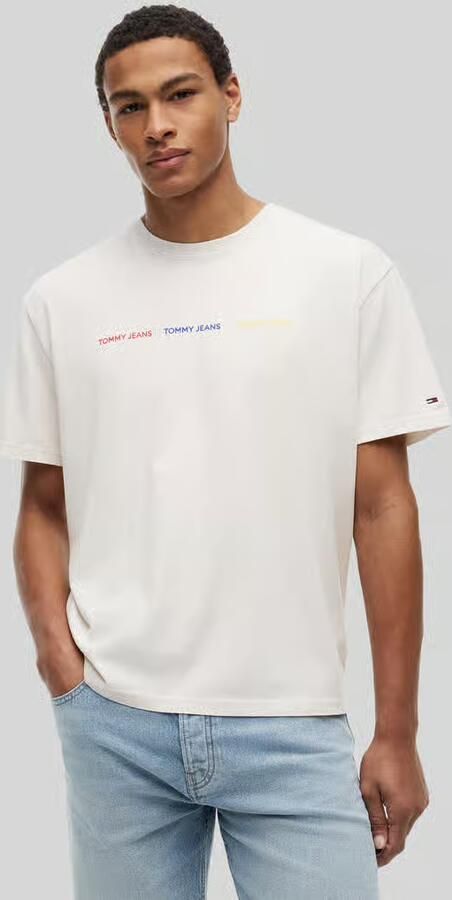 Tommy Jeans relaxed fit T-shirt van puur katoen - Foto 3