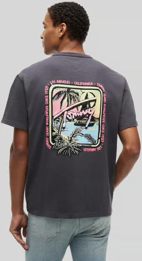 Tommy Jeans relaxed fit T-shirt van puur katoen