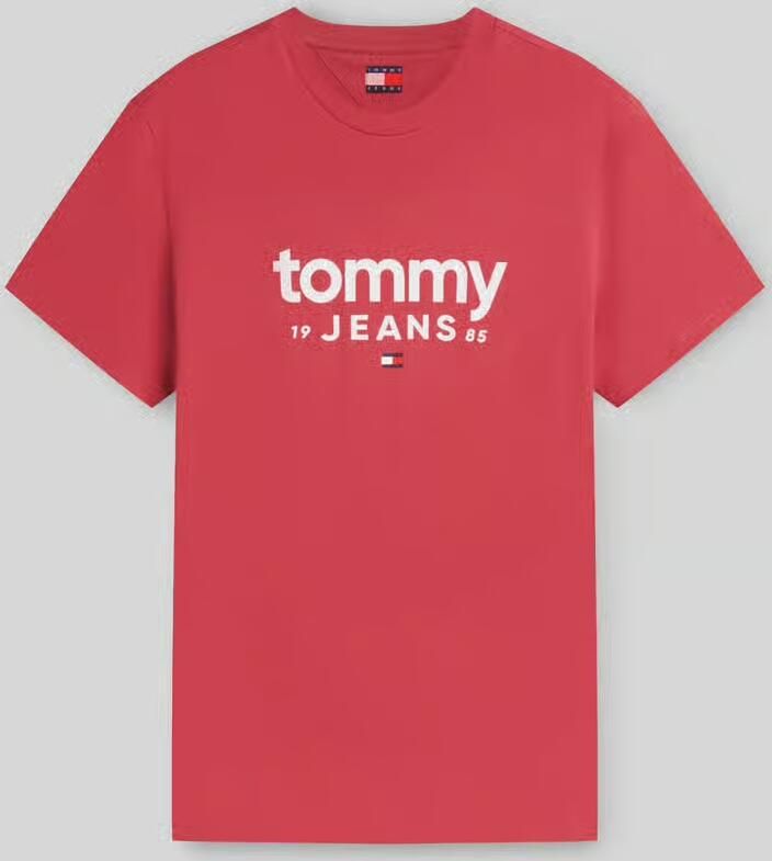 Tommy Jeans relaxed fit T-shirt van puur katoen met labelopschrift - Foto 2