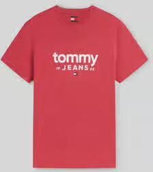 Tommy Jeans relaxed fit T-shirt van puur katoen met labelopschrift - Foto 2