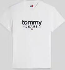 Tommy Jeans relaxed fit T-shirt van puur katoen met labelopschrift - Foto 2