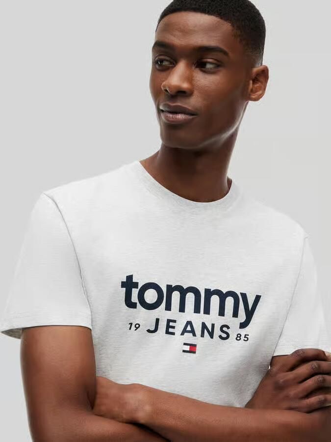 Tommy Jeans relaxed fit T-shirt van puur katoen met labelopschrift - Foto 3