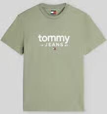 Tommy Jeans relaxed fit T-shirt van puur katoen met labelopschrift - Foto 2