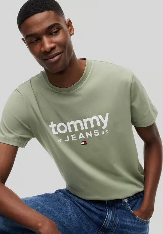 Tommy Jeans relaxed fit T-shirt van puur katoen met labelopschrift - Foto 2