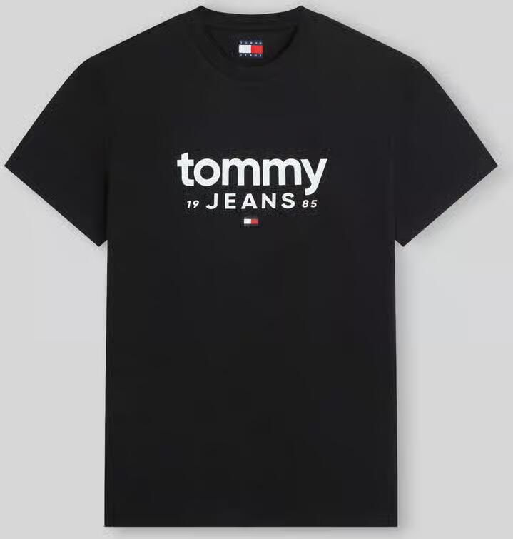 Tommy Jeans relaxed fit T-shirt van puur katoen met labelopschrift - Foto 2